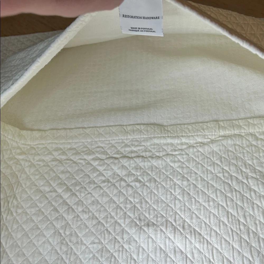 Restoration Hardware Euro Pillow Shams (3)
